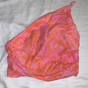 Zara one side tank top